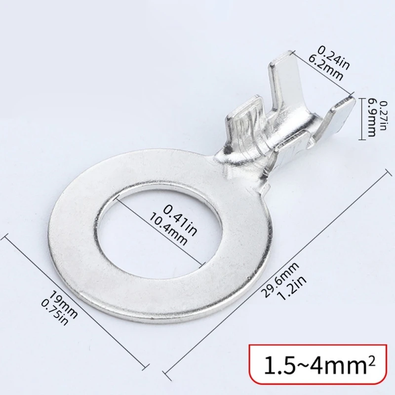 New High Performances 100 Round Wire Terminals for Professional and Personalize Use