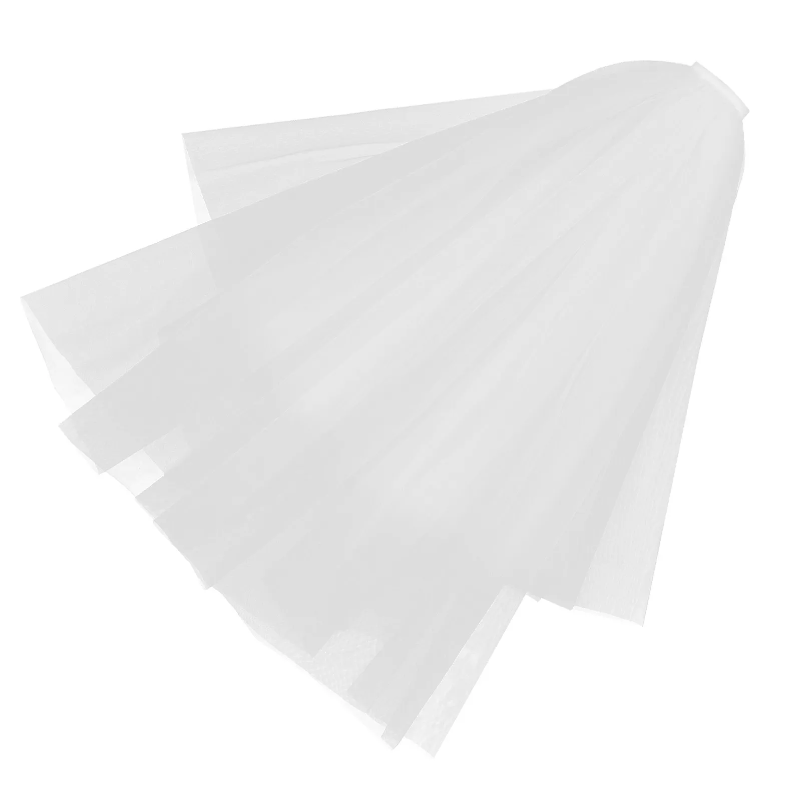 Bride Veil Wedding Dress Veil Elegant Bridal Headdress Memory Making Moment Beautiful Decor Effect Suitable for Weddings