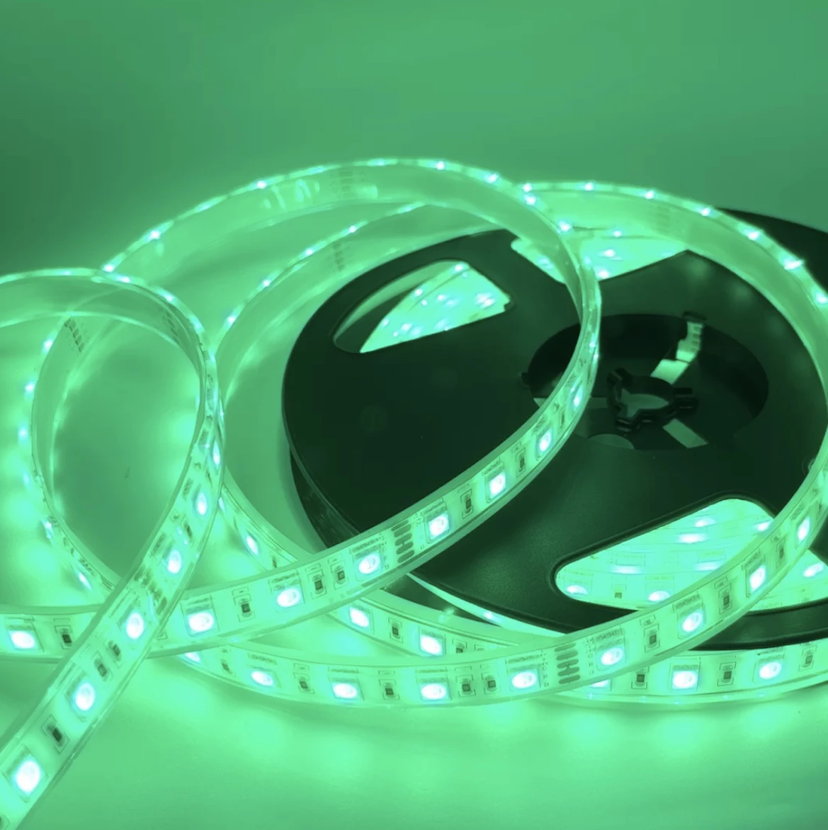 IP68 impermeável RGB LED Strip para piscina, tanque de peixes, luzes sob a água, lâmpada quente, branco, vermelho, azul, verde, 5050, 12V, 24V