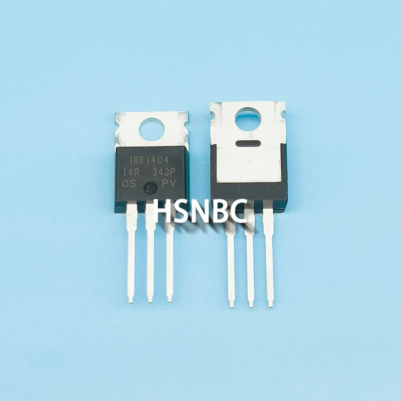 10Pcs/Lot IRF1404 IRF1404PBF TO-220 40V 202A MOSFET N-channel Power Transistor 100% New Imported Original