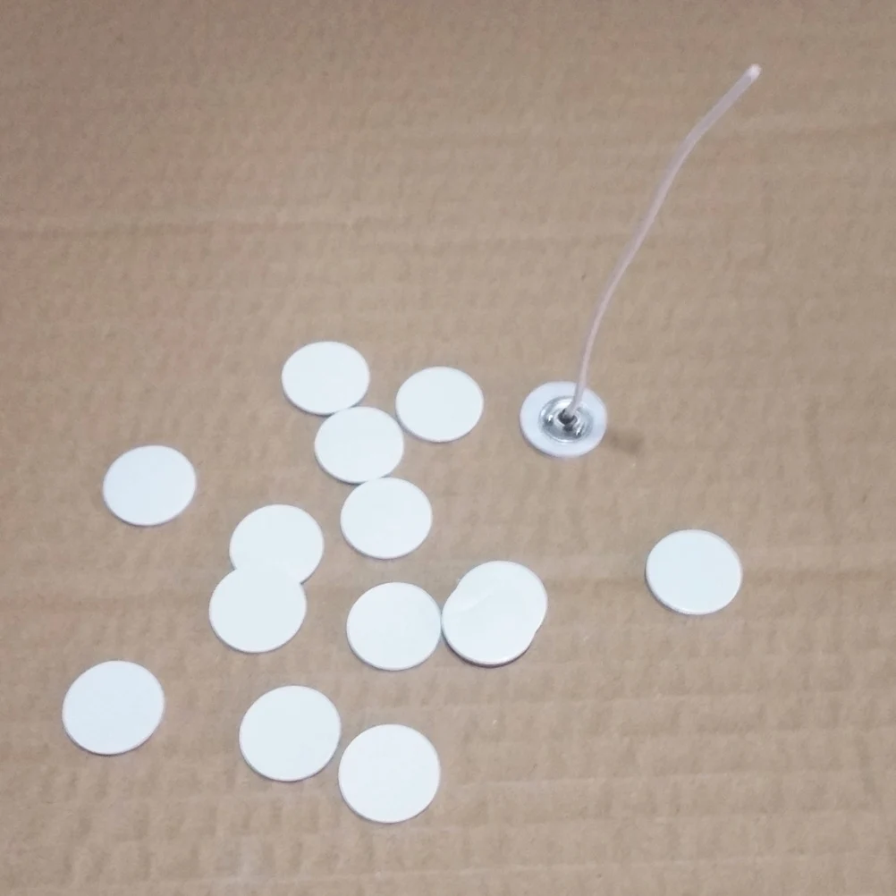 

300pcs Foam Adhesive Stickers Double Sided Wick Fixer For Home Use Yellow Lightweight Durable Safe Storage Craft Supplies