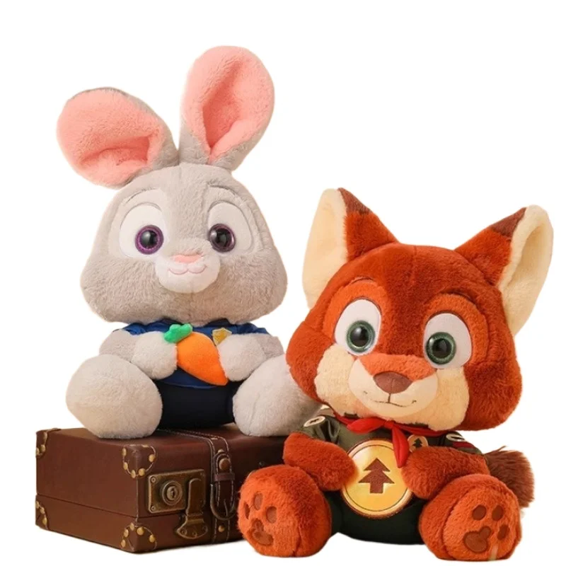 

Disney Zootopia Series Judith Nick Rabbit Fox Doll Cartoon Plush Toys Cute Soft Pillow Children's Birthday Christmas Gifts