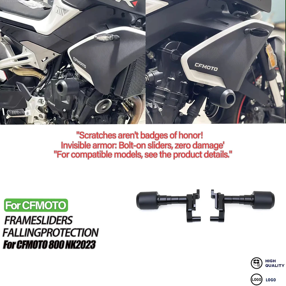 

800nk NK800 Motorcycle Engine Guard Crash Protector 800NK Motorbike Bumper Slider anti-drop ball Protector For CFMOTO 800NK 2023