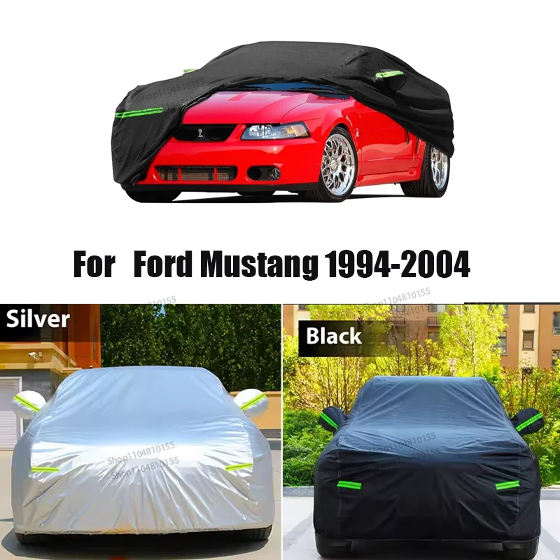 

Outdoor Full Car Covers Custom Fit for Ford Mustang 1994-2004 All Weather Snow Rain Dust Hail Protection