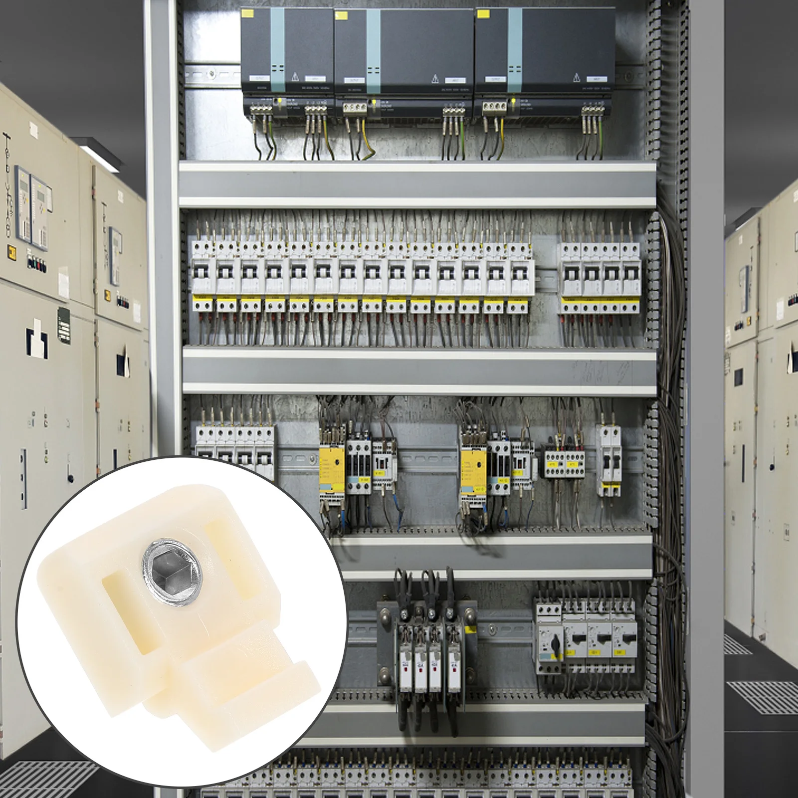 

30Pcs Electronic Control Cabinet Base Screw Part Precision Machined Low Torque Base Attachment Small Control Box Part Junction