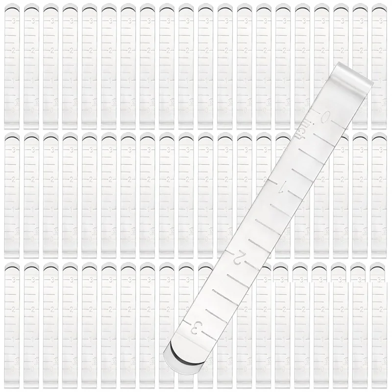 

AA81-60 шт. зажимы для шитья, 3-дюймовые зажимы для подшивки, линейка для измерения швейных изделий, для зажимов для ткани, аксессуары для отделки и маркировки