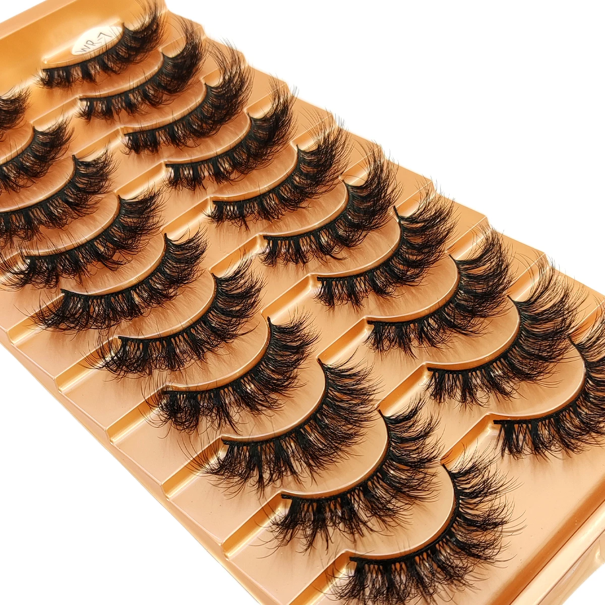 ชุดแต่งหน้าขนตาปลอมมิงค์ 3 มิติ แบบธรรมชาติ 10 คู่ ใหม่ พร้อมขนตาแบบยาวและขนตาแบบสั้น