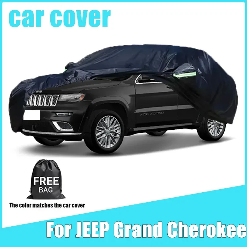 

All-Season Car Cover for JEEP Grand Cherokee - Outdoor Full Protection, Waterproof Dustproof Heat-Resistant Car Accessories