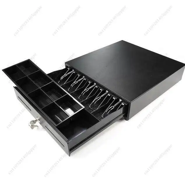 335 Kassenschrank mit vier Fächern, Metallkassette, Supermarkt, Milchtee-Kassensystem, unabhängiger Schubladen-Kassenschrank mit Schloss – Detail 1