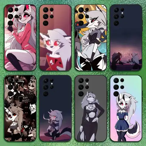 H-Helluva B-Boss Sexy L-Loona Phone Case For Samsung S Series s21 s22 s23 s24 s25 FE Plus Classic versatile black soft shell
