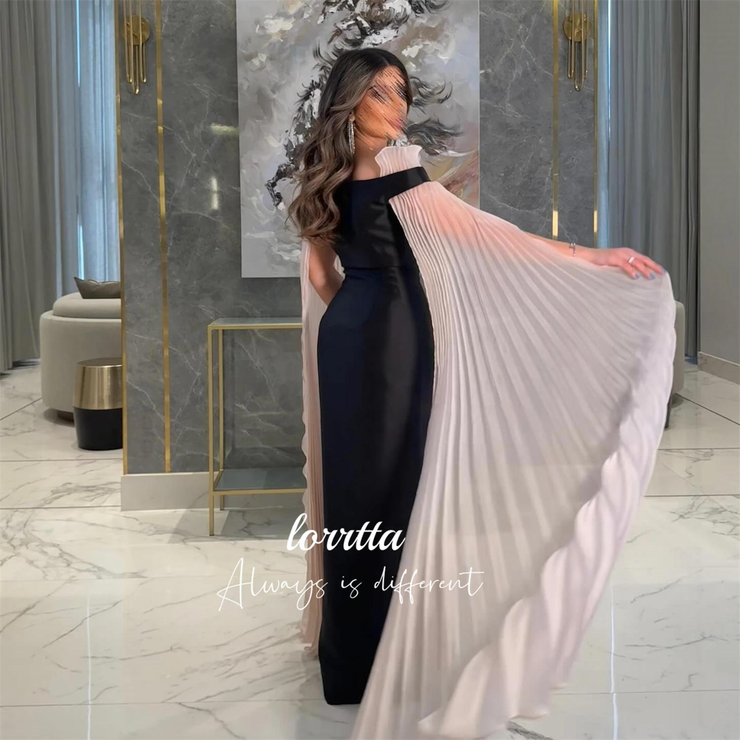 Lorrtta Customized Fishtail Cut Evening Dresses Women Elegant Lady Dress Grace Special Occasion Dresses Robes De Cocktail Robe