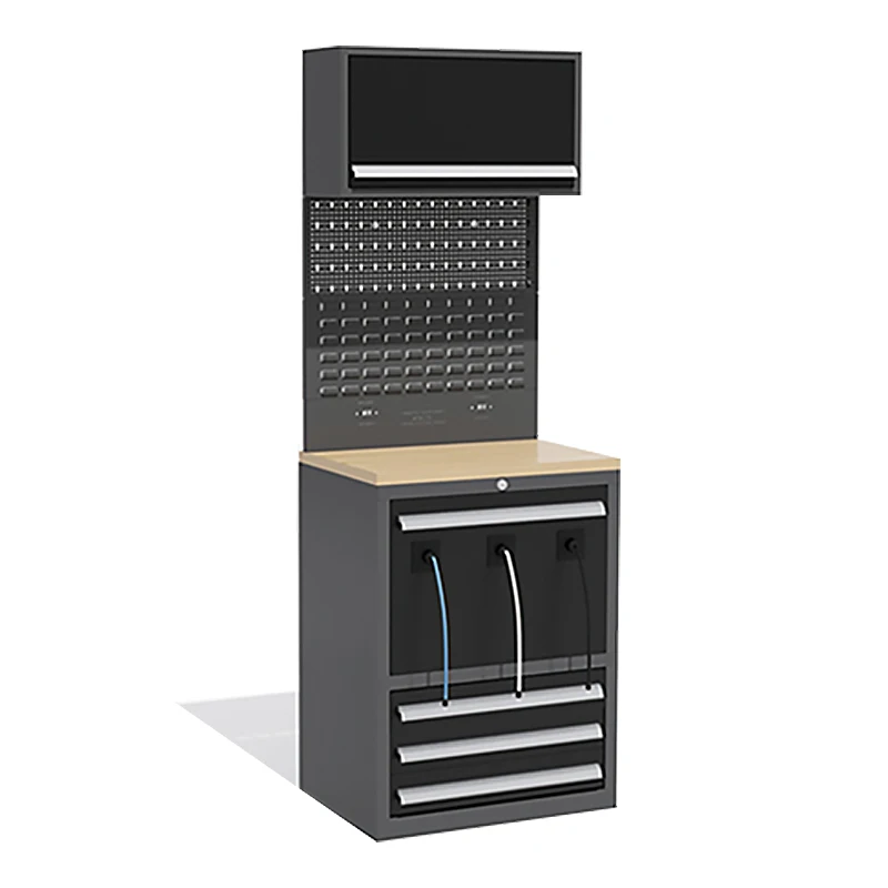 High Quality High-Capacity SPCC Steel Tool Cabinet Trolley Durable Tool Box Customizable for Auto Repair Shop Tool Storage