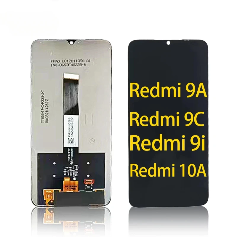 

LCD Display For REDMI 10A Touch Screen Digitizer Assembly 9A 9C 9T 9I 10A Screen Replacement