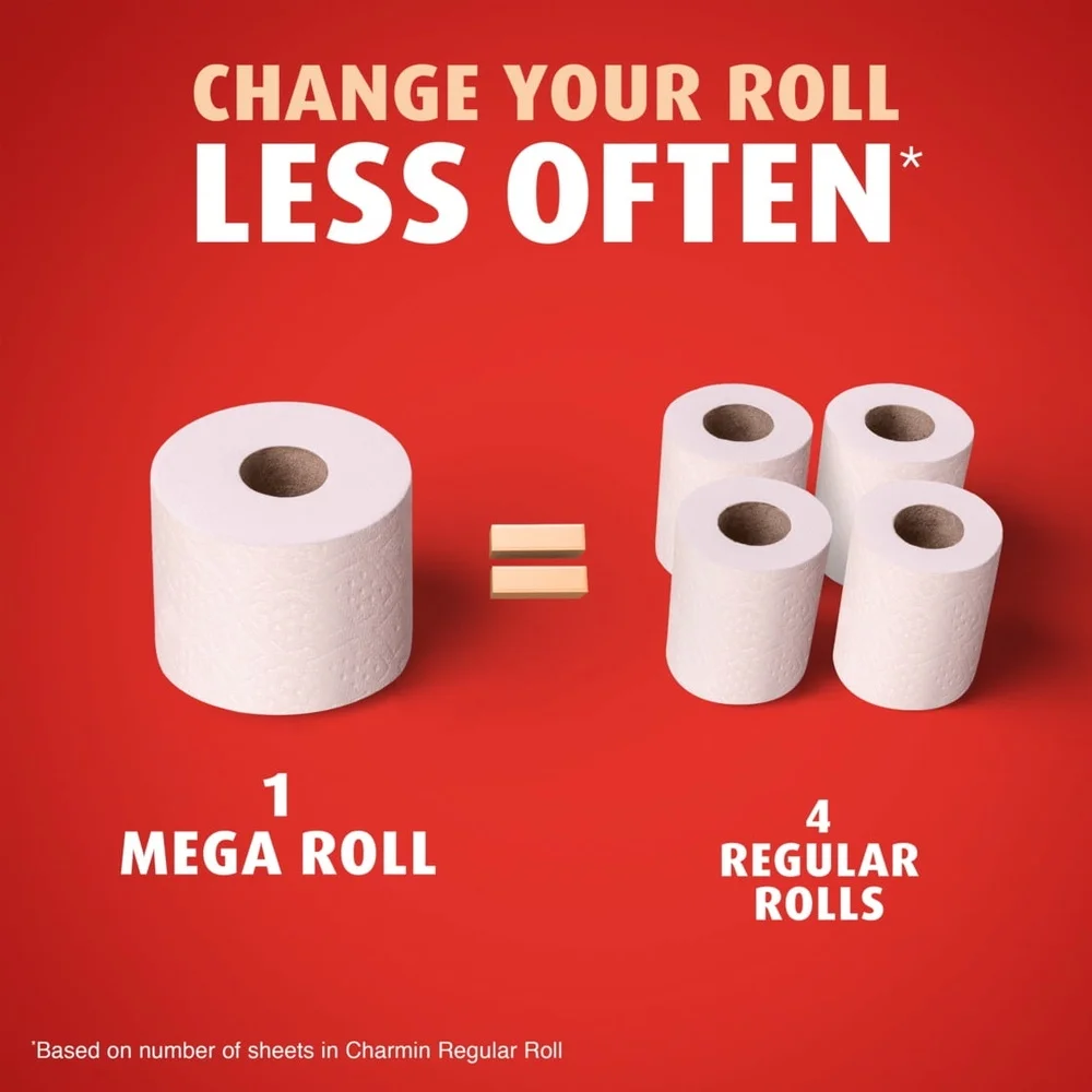 Carta igienica ultra resistente 30 rotoli mega 4X Strong Wet Diamond Weave Texture Clog Safe Septic Safe Bulk Pack 2 strati 6600 fogli