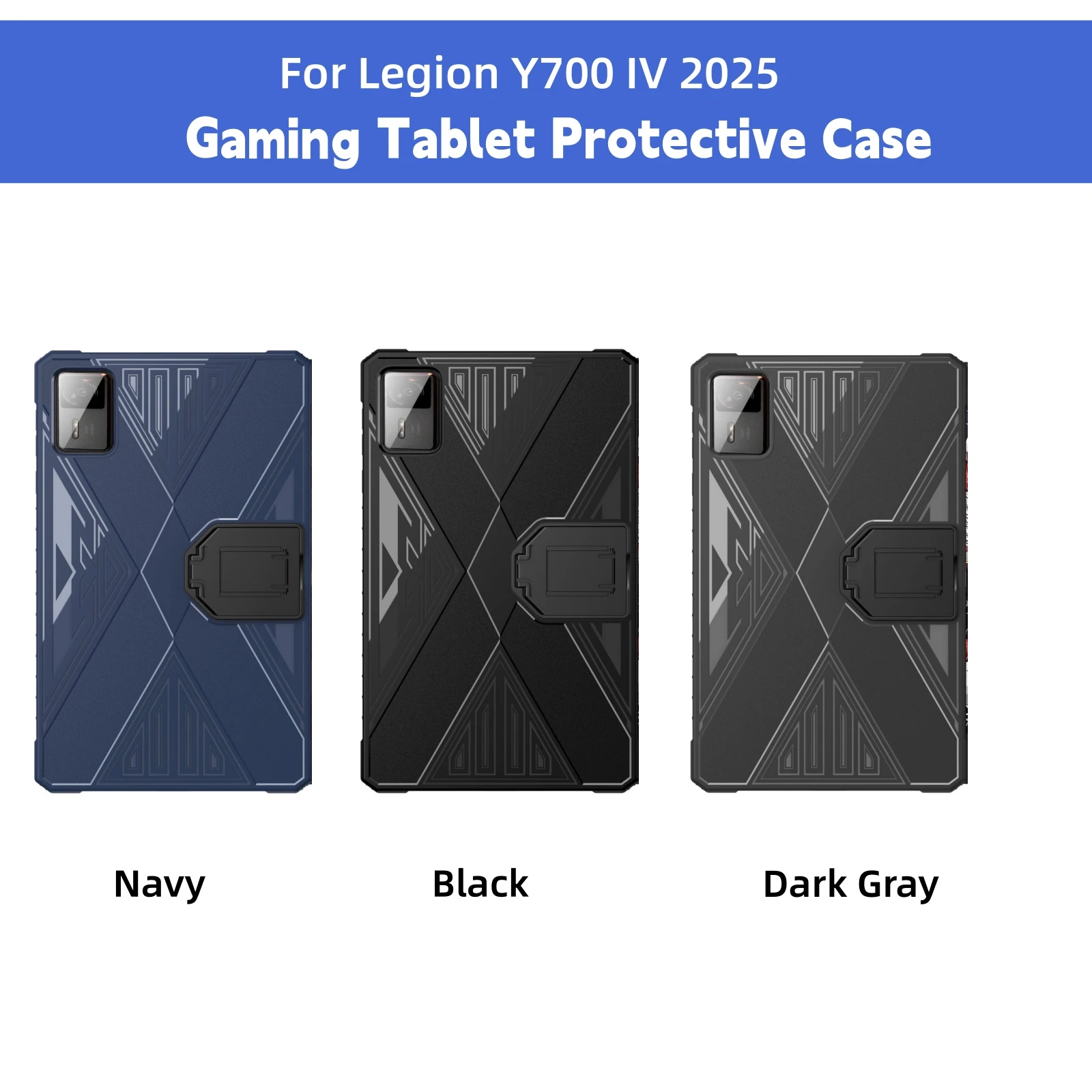 

For Legion Y700 IV 2025 TPU Holder Protective Soft Case Gaming Tablet Protective Case Accessories