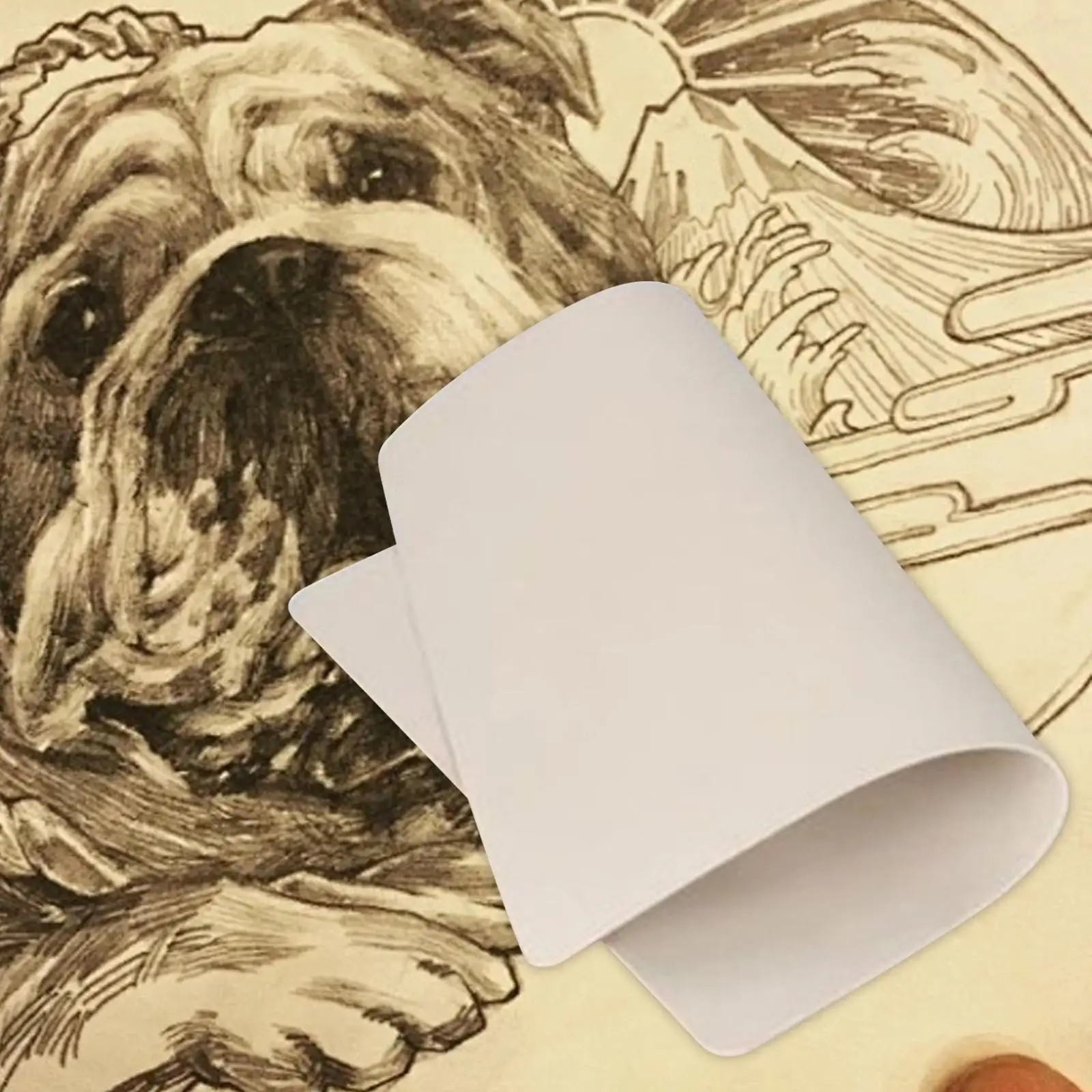 Artificial Tattoo Skin Rectangle Pad Double Layer for Tattoo Supplies and Temporary Tattoos Practice