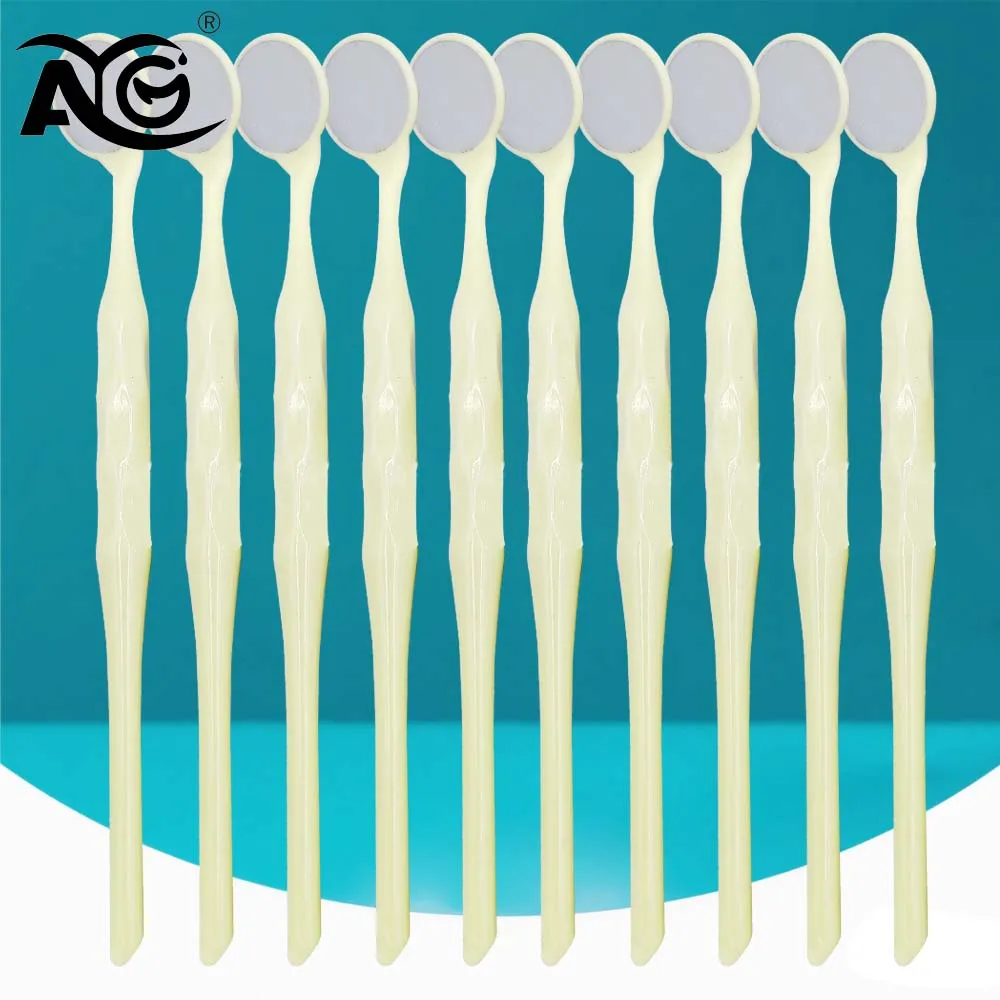 

10pcs Dental Mouth Mirror Autoclavable Premium Front Surface Exam Reflector Double Sided Oral Mirrors Dentist Instrument Tool