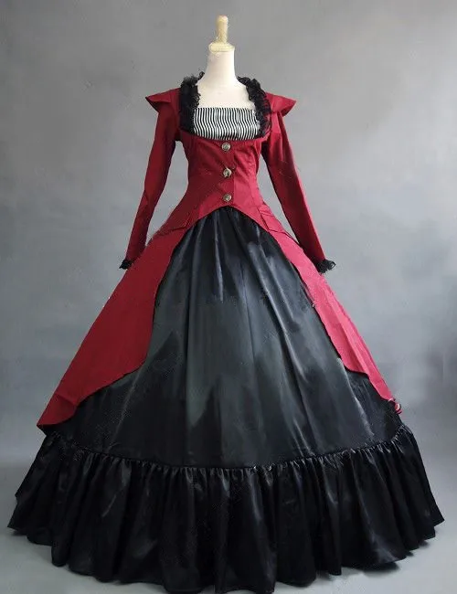 

Tudor Baroque Court Noble Princess Dress Lolita Gothic Victorian Gown Rococo Ball Gown Medieval Retro Halloween Costume Cosplay