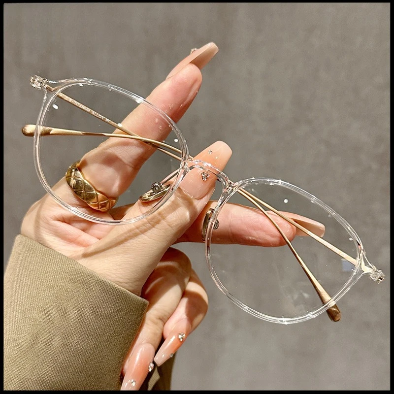 Blauw Licht Blokkeren Bril Plastic Titanium Leesbril Vrouwen Verziendheid Bril Aanpasbare Bijziendheid Brillen