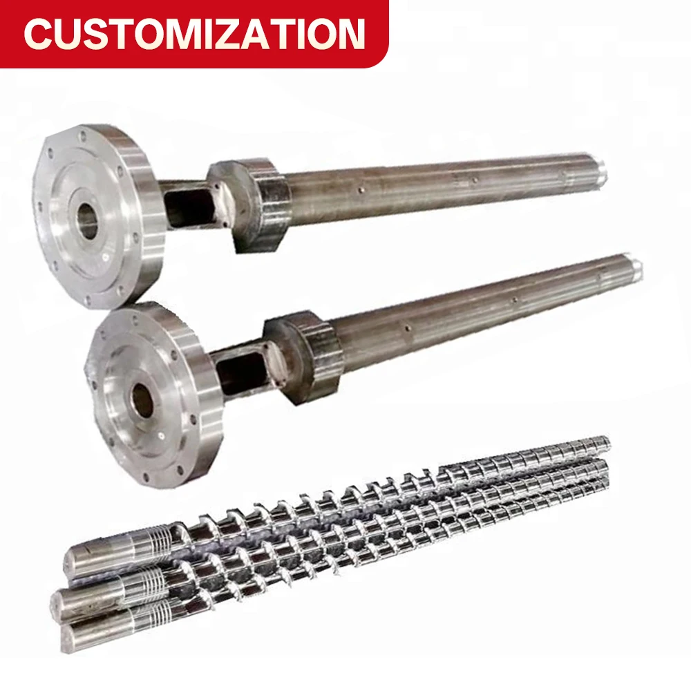 

Custom Nitriding and Bimetal Coating Services for Injection Molding Screws and Barrels; Extruder Screws and Barrels