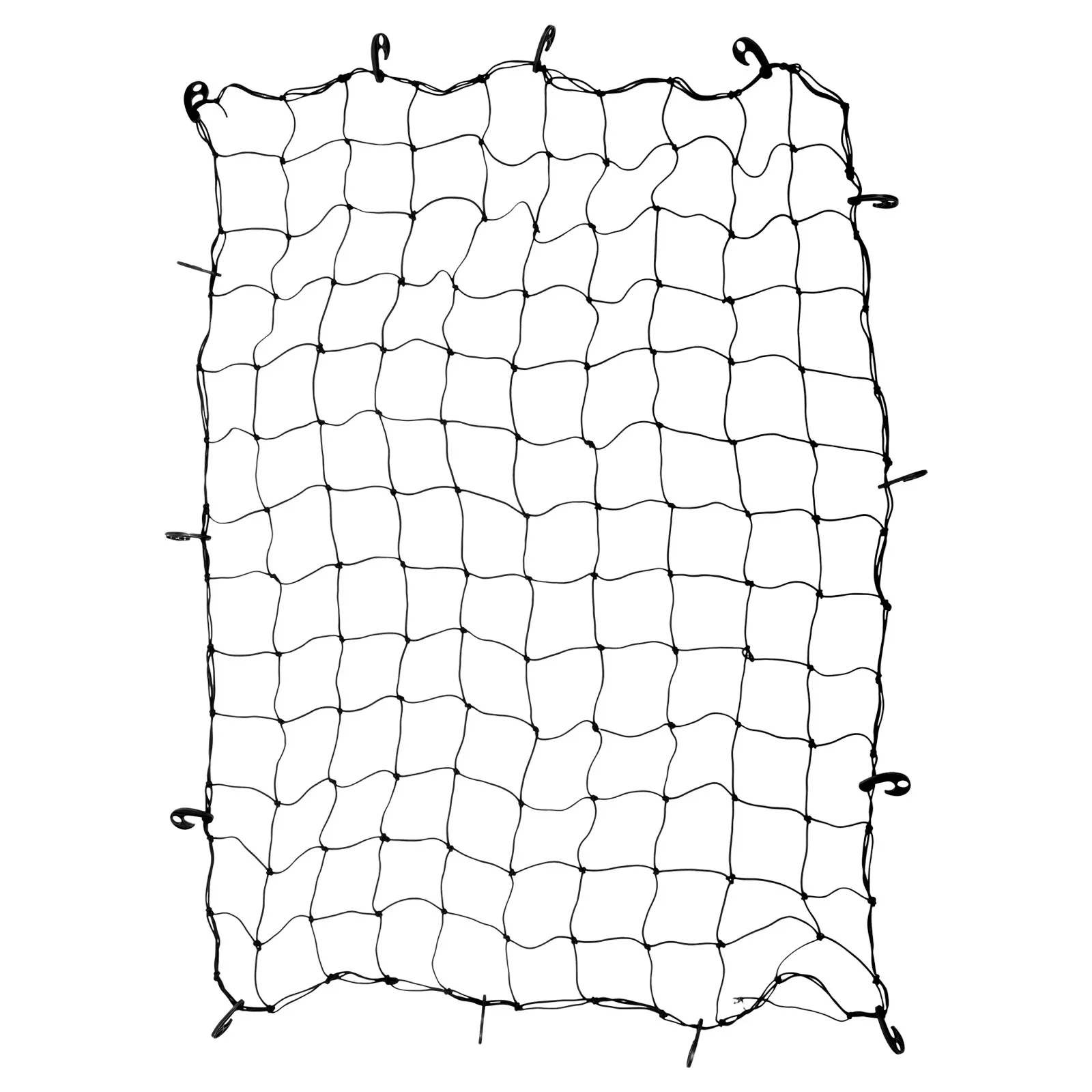 Rubber Elastic Car Roof Cargo Net for Suv Pickup Truck Luggage Fixation Secure Unfolding Strong Knotted Grid Prevent Falling
