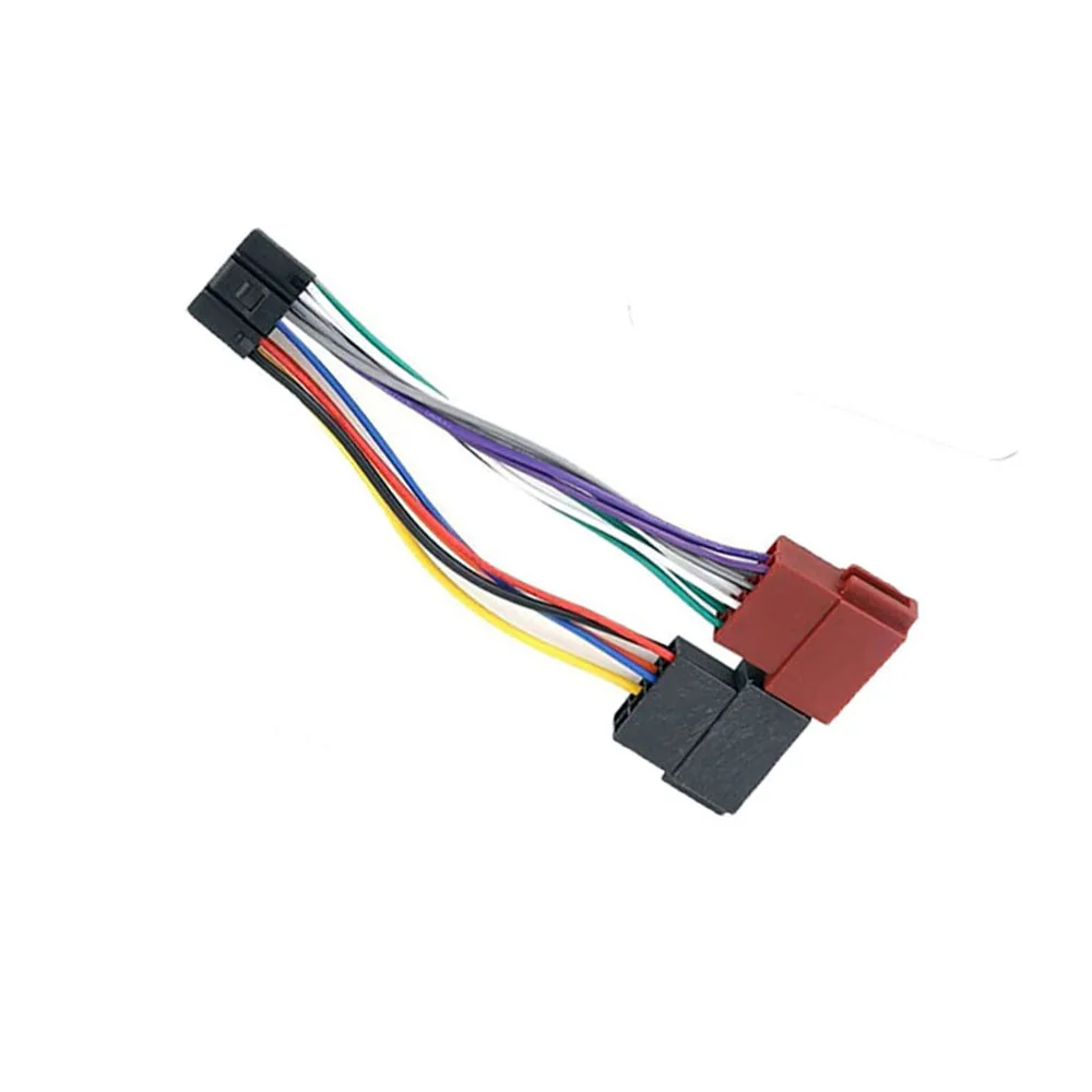 تعديل صوت السيارة مشغل أقراص مضغوطة كابل الذيل إلى ISO التوصيل الذيل كابل تسخير الملحقات ل كينوود JVC التوصيل اللعب تمديد خط الأسلاك