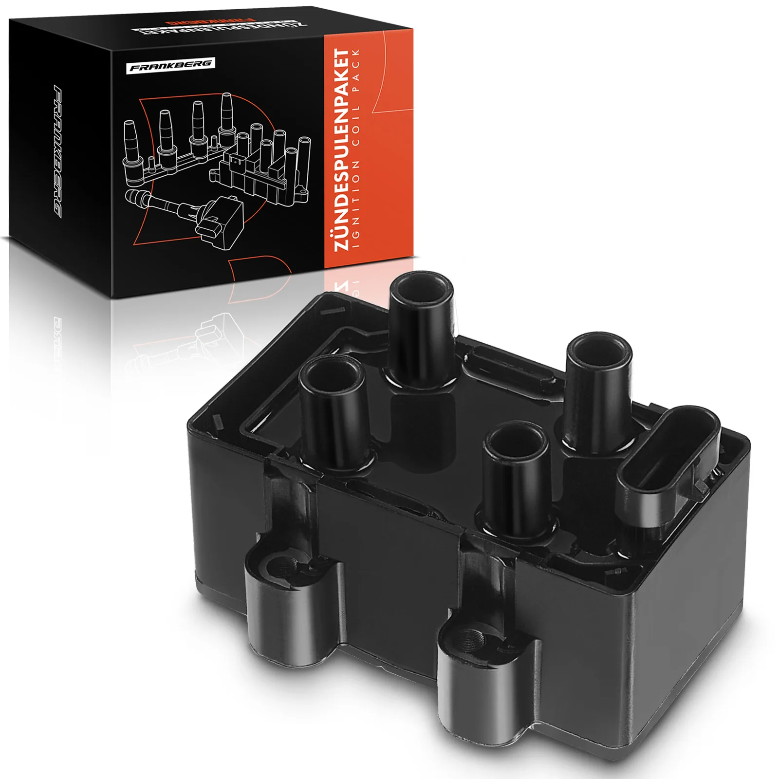 Module d'allumage Frankberg 1x, bobine d'allumage pour Renault Clio II Kangoo Laguna I Magane 1 Twingo 1 Dacia 7700873701