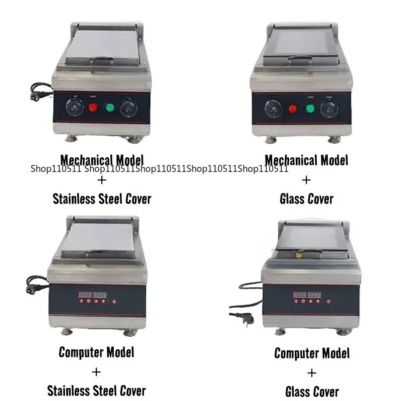 Single Pot 2500 W Gyoza Dumpling Frying Cooker Fry Griddle Pan Machine Dumpling Frying Machine For Restaurant