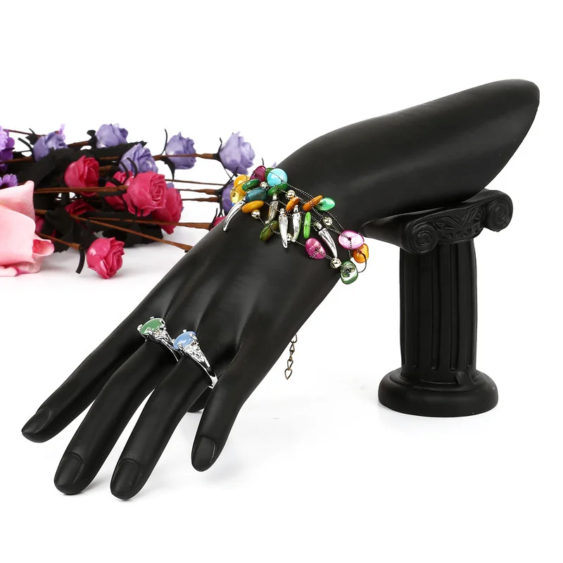 Resin Craft Hand Mold Jewelry Holder Ring Bracelet Stationery Play Jewelry Display Holder Jewelry Props