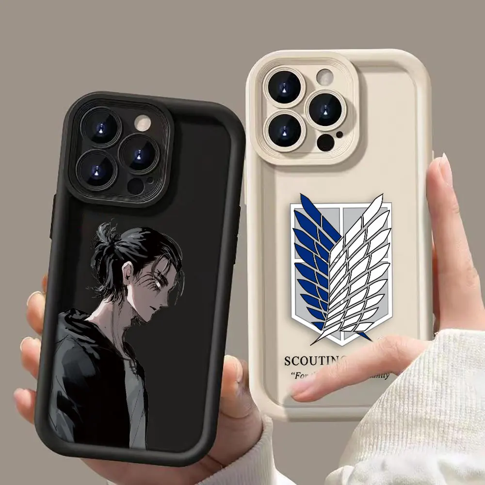 

Eren A-Attack On T-Titan Phone Case For Xiaomi 15 15T 17 14 14T PRO MAX 8 11 12 12T 13 LITE 5GNE DIY Shell TPU Shockproof Cover