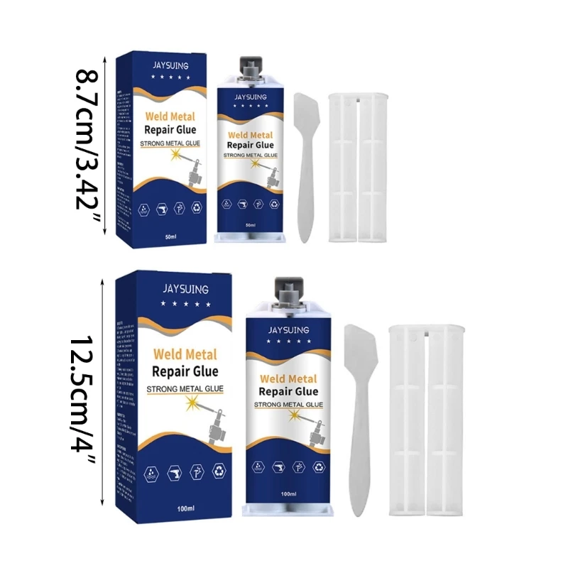 20CB 금속 수리 접착제 유리, 금속, 플라스틱, 도자기, 산업 수리 솔루션을 위한 금속 수리 접착제 빠른 접착