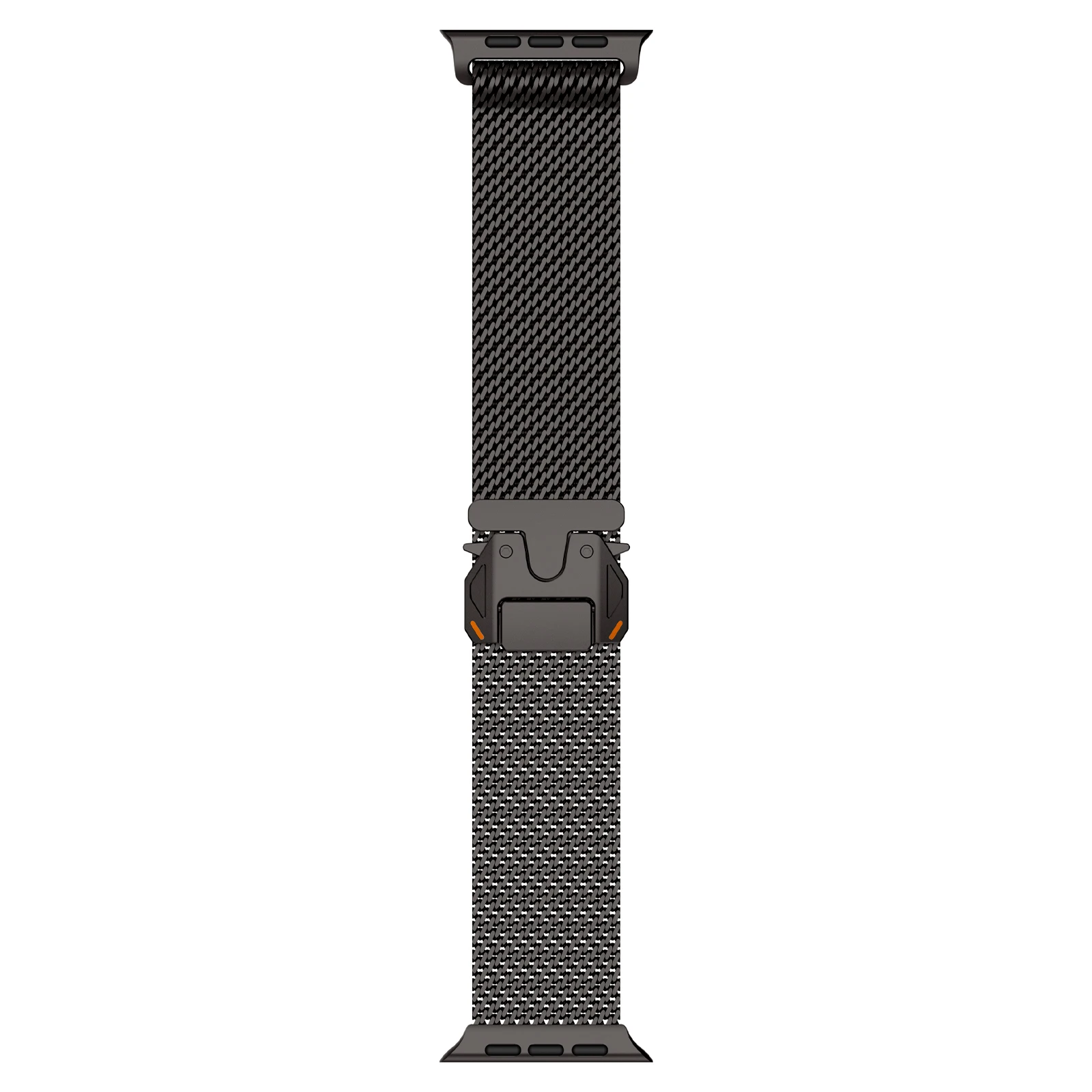 Tali Milanese Loop untuk Apple Watch Band Ultra 3/2 49mm 46mm 45mm 44mm Logam Baja Tahan Karat untuk iWatch Seri 11 10 9 8 7 6 5 SE