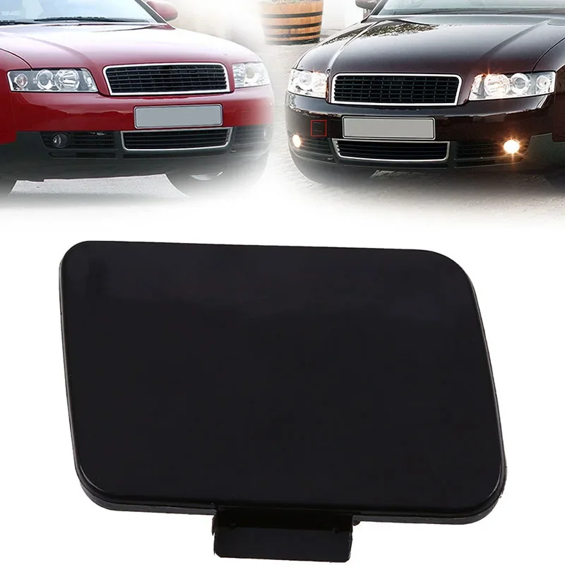 POSSBAY 1PC Waterproof Front Bumper Grille Tow Eye Cover Hook Cap For Audi A4 B6 Cabriolet 2002 2003 2004 2005 2006 Car Styling