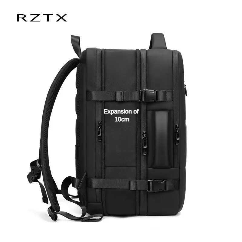 

Large-Capacity Men's Business Backpack Waterproof Outdoor Travel Bag with Dry-Wet Separated Compartment for Commuting