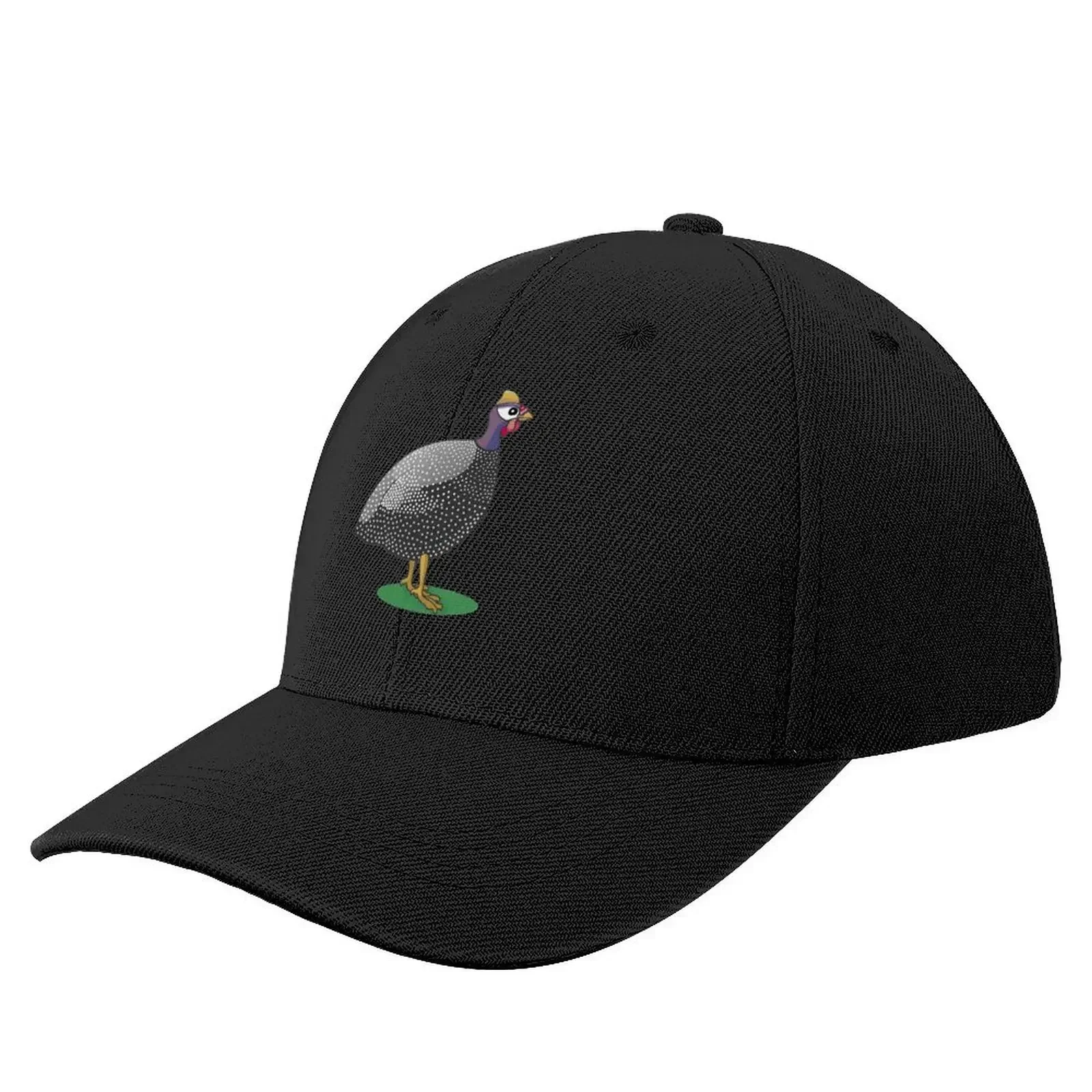 

Guinea fowl / hen bird Baseball Cap Anime Big Size Hat Golf For Men Women's