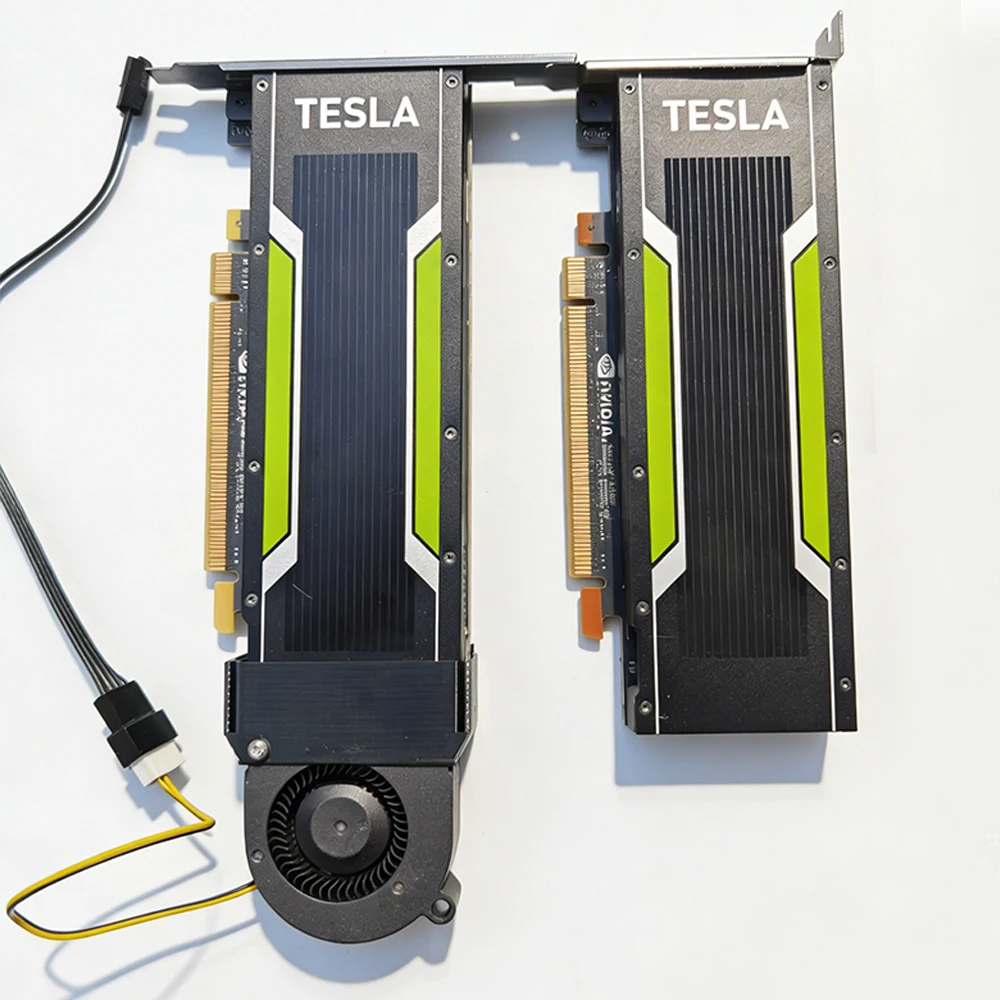 ADT-Link For NVIDIA Tesla P4 M4 T4 GPU Active Turbo Cooling Fan Silent 4 Wire PWM Quiet Replacement