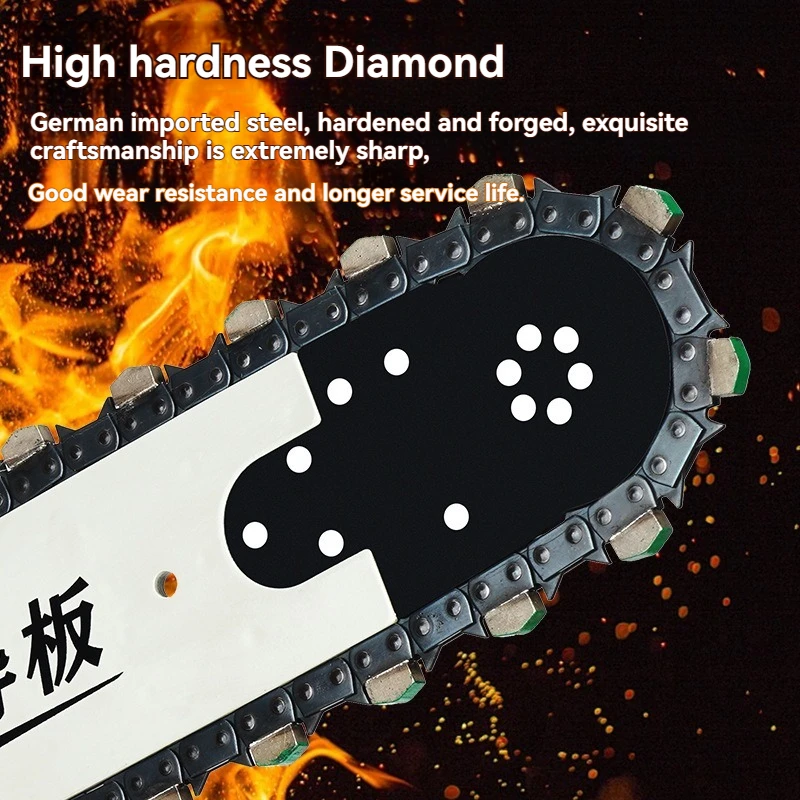 

Diamond Concrete Cutting Chain Saw Bar for LT350/LT450 Wall Cutting Machine One Bar And Chain Set for Heavy-Duty Concrete Sawing