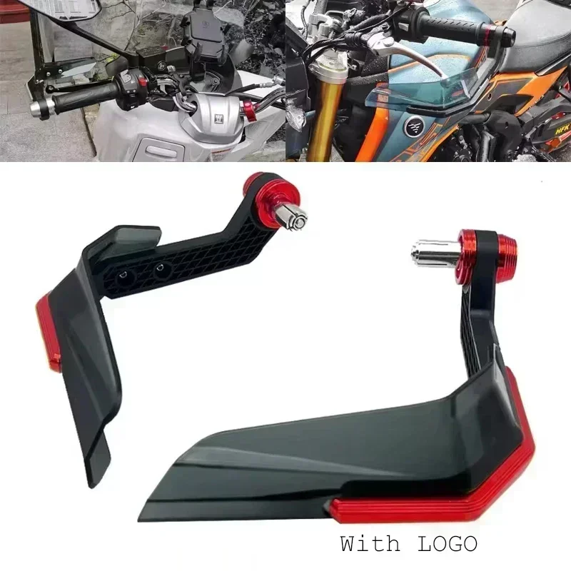 

With LOGO TDM For TDM850 TDM900 TDM 850 900 Motorcycle Handlebar Hand Grips Hand Guard Protector Windshield