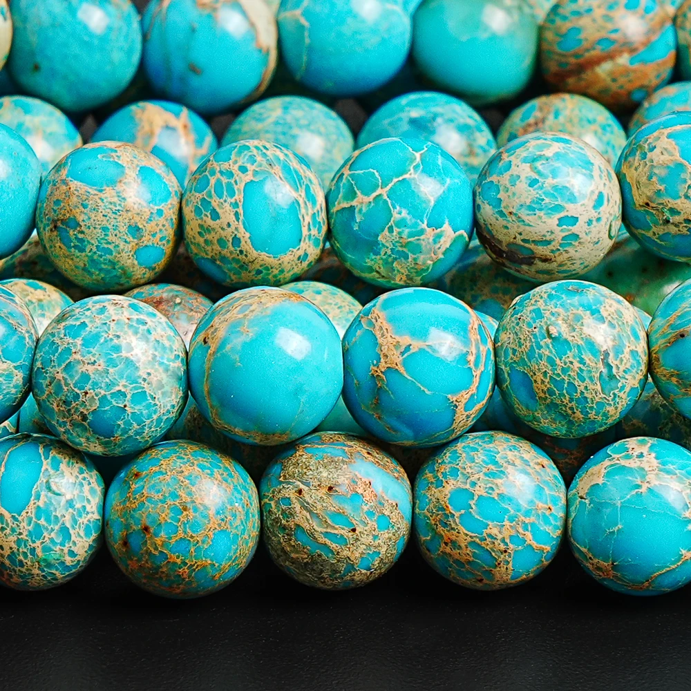 

8 мм класс AAA ледяной синий императорский яшма круглые бусины редкие свободные бусины из драгоценных камней для изготовления ювелирных изделий целебный хрустальный браслет DIY