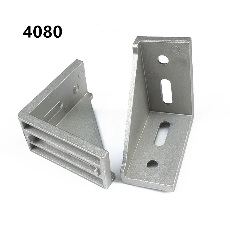 2020 2028 3030 3060 4040 4080 2040 3060 6060 Aluminum Profile Connector CNC Router Aluminum Corner Bracket for 20/30/40/45/60