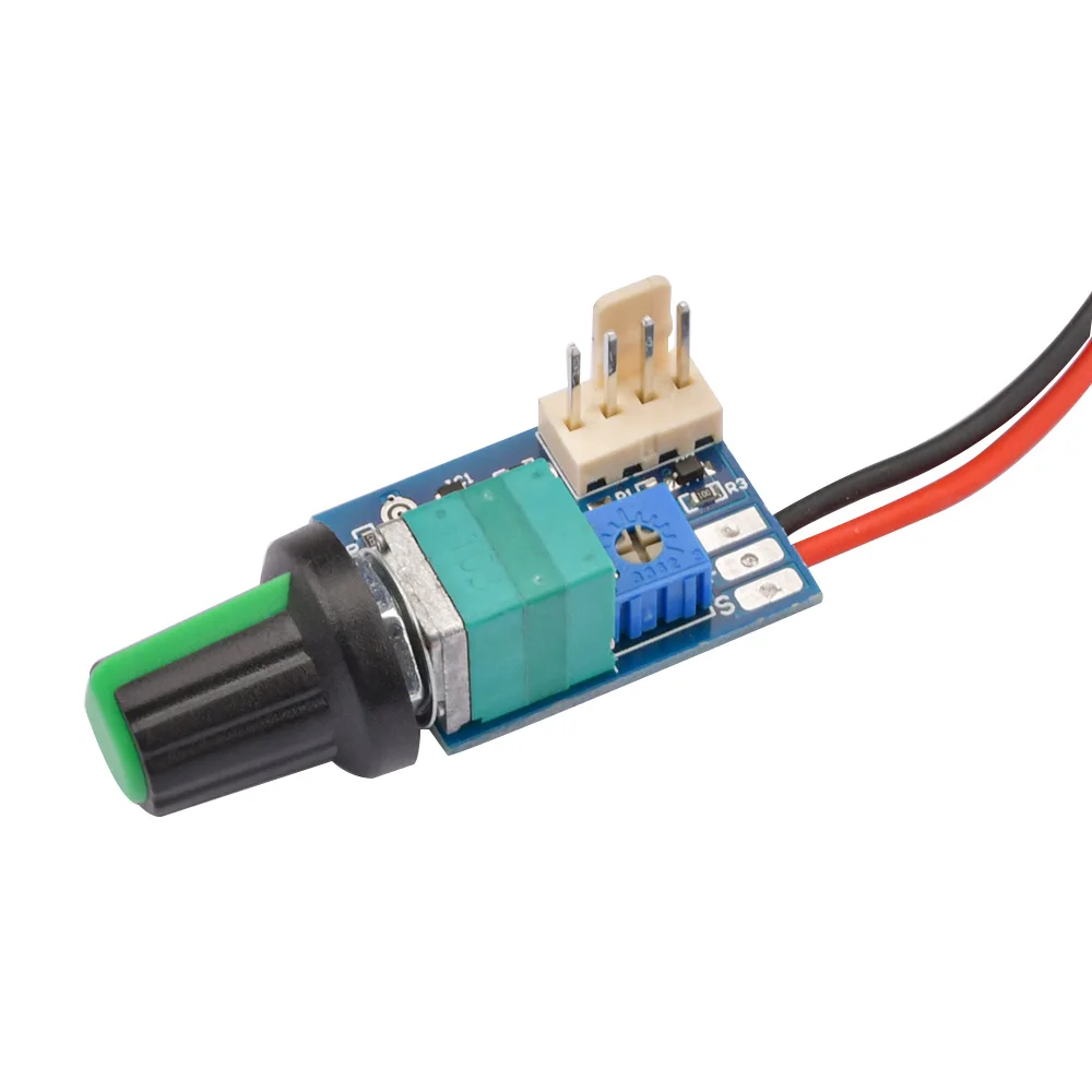 Mini 3A PWM 12V DC Motor Speed Controller Module DC-DC 4.5V-35V Adjustable Speed Regulator Control Governor Switch 24V