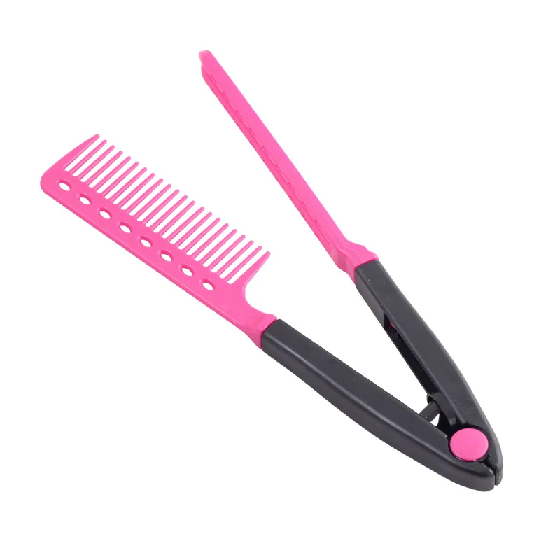 Peigne de coiffure afro, brosses professionnelles pour extension de cheveux, 2 pièces