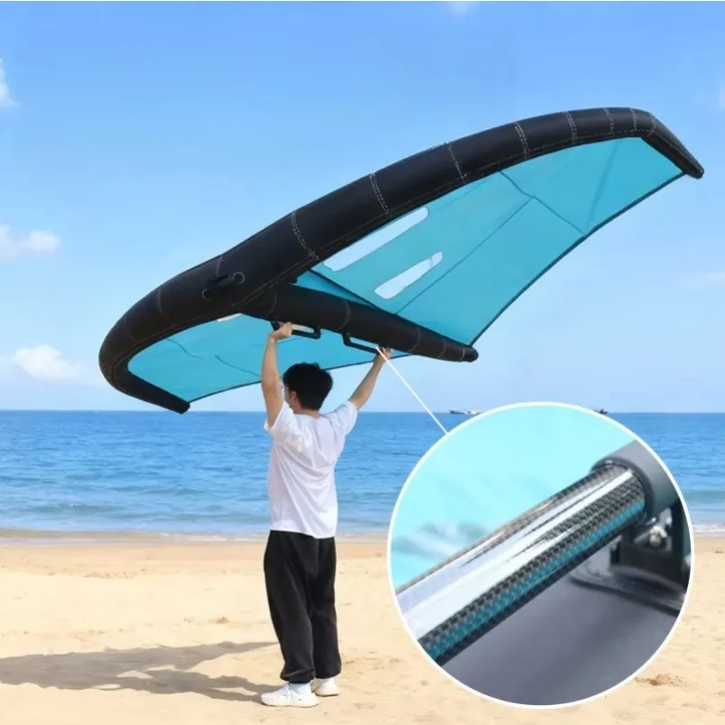 2027   Inflatable Kite Surfing Water Wings Wind Wings Tearproof Fabric Handheld Paddleboard Water Sports Wind Wings Equipment