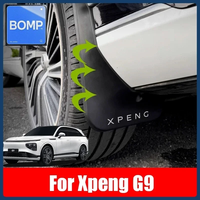 

Fit For Xpeng XiaoPeng G9 2022 2023 2024 2025 Mudguards Splash Guards Fender Car Mudflaps Front Rear Car Cover Protecto Accessor