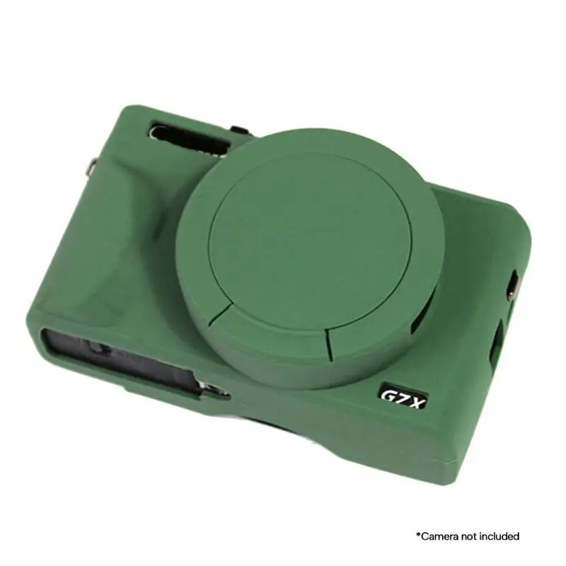 

652F Silicone Protective Cases Body Cover Soft Camera Bag for G7X Mark 3 G7X III G7X3