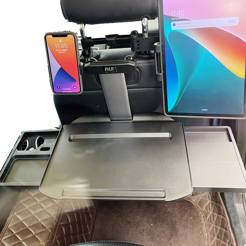 

Подходит для автомобильного стола. Автомобильный офис. Спинка сиденья для еды и письма. Складная маленькая настольная доска.