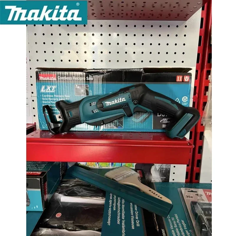 Makita DJR185Z Reciprocating Saw Cordless 18V Li-ion Battery Mini Wood Metal PVC Pipe Cutting Reciprocating Power Tool DJR185