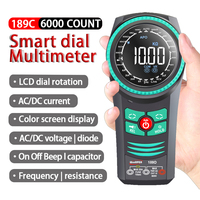 WINAPEX Color Screen Digital Multimeter AC/DC Ammeter 600V Voltage Multimeter 6000 Counts True RMS Electrical Frequency Test