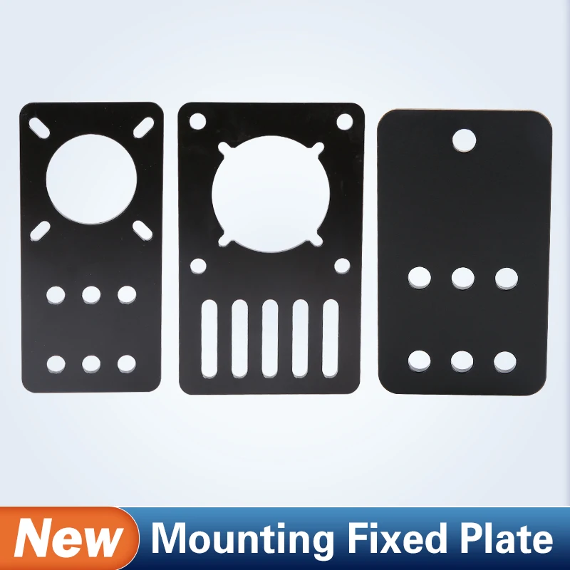 V-Openbuildd Motor Mount Plate - NEMA 17 23 Stepper Motor Mounting Fixed Plate Idler Pulley Aluminum Bracket 3D Printer Parts