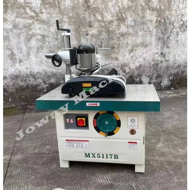 

MX5117A Wood Spindle Moulder Machine Shaper Vertical Milling Cutter Precision Spindle Moulder With Sliding Table 220V 380V